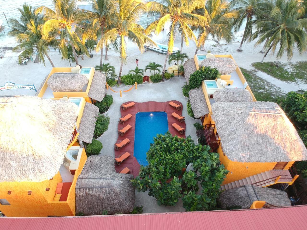 Seaside Cabanas Hotel Caye Caulker Exterior photo